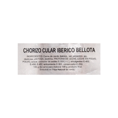 Chorizo cular ibérico de bellota 450G - Imagen 2