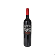 Vino tinto Tempranillo roble francés Bastiviejo (750 ml)