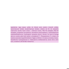 Champu infantil Ricitos de Oros de Lavanda y Lechuga - Imagen 3