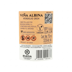 Vino blanco verdejo Viña Albina (750 ml) - Imagen 3
