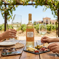 Vino blanco verdejo Viña Albina (750 ml) - Imagen 4