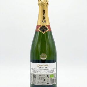 Cava Codorníu Vintage Brut Organic (750 ml / 25.36 oz)