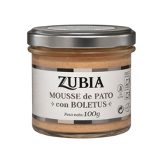 Mousse de pato con boletus Zubia (100 g / 3.53 oz)