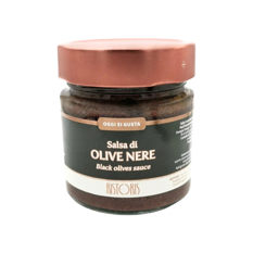 Salsa de oliva negras Ristoris 180g