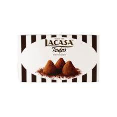 Trufas de chocolate 85g la casa
