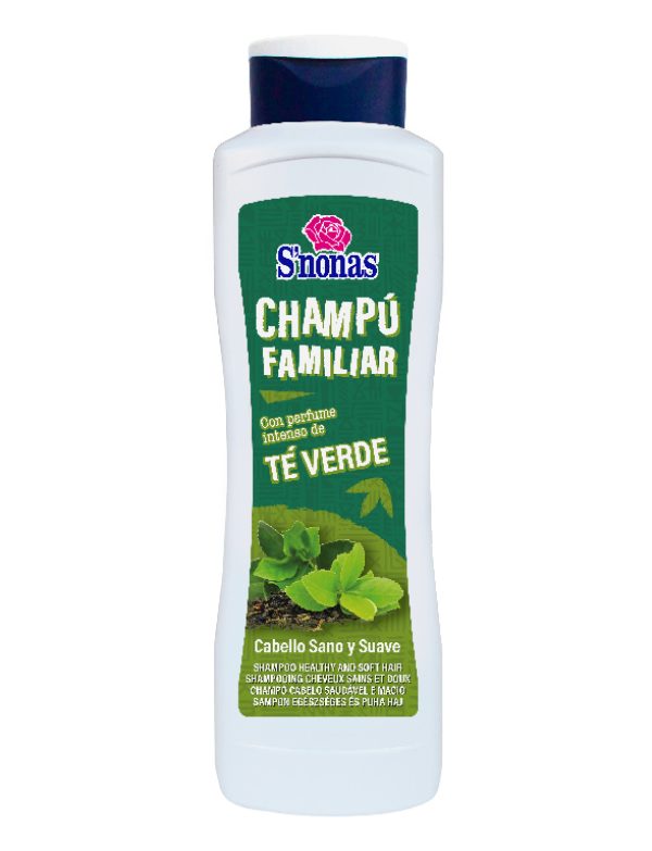 Champu Familiar de Te verde Snonas