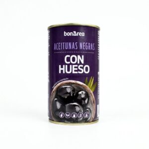 Aceitunas Negras con hueso Bonarea 350g