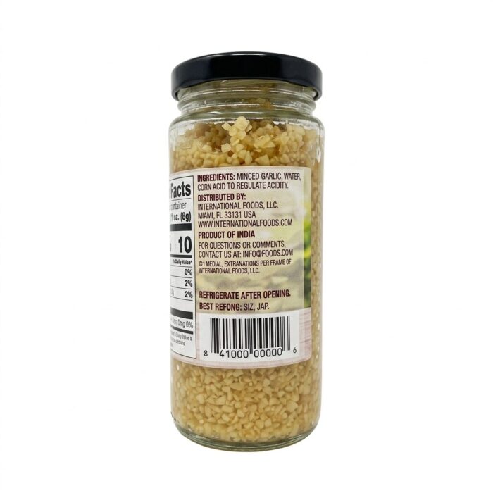 Ajo Troceado en agua 227g Ajo Troceado en agua 227g