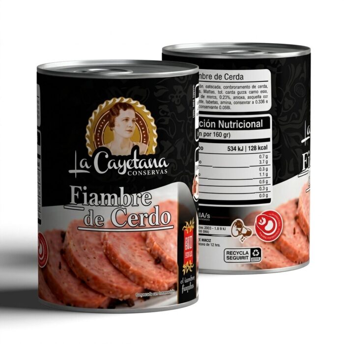 Fiambre de Cerdo La Cayetana 415g Fiambre de Cerdo La Cayetana 415g