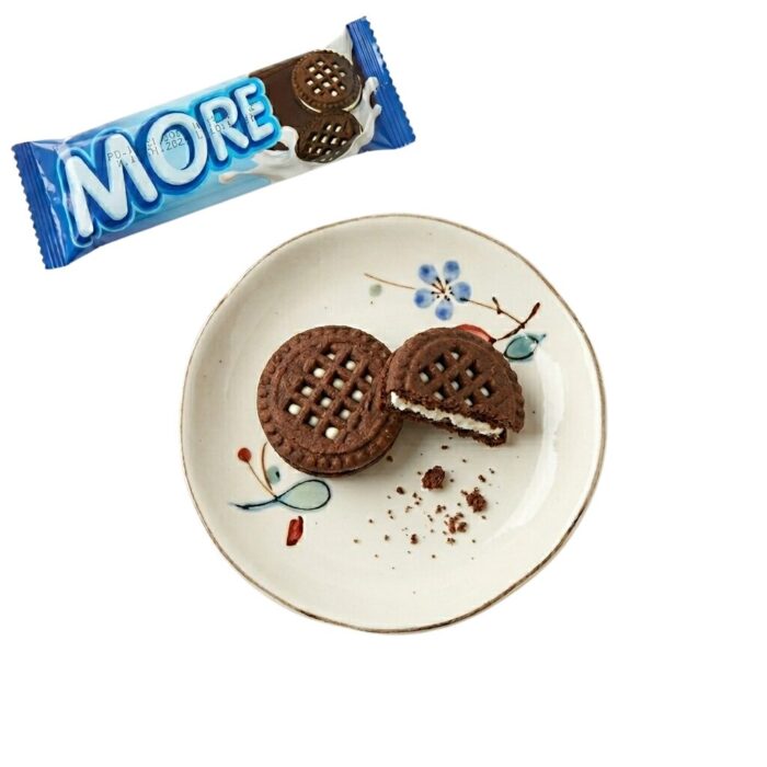 Galletas More con crema sabor chocolate y vainilla (45g) Galletas More con crema sabor chocolate y vainilla (45g)