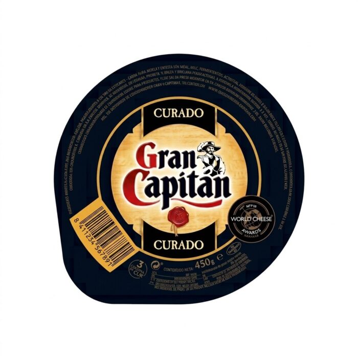 Queso Curado mezcla 450G GranCap Queso Curado mezcla 450G GranCap