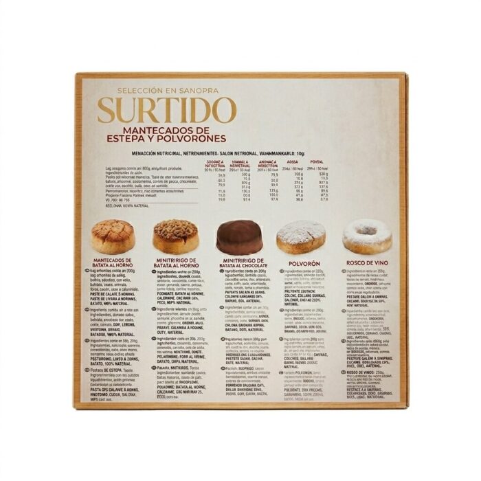 Surtido de mantecados de estepa y polvorones1