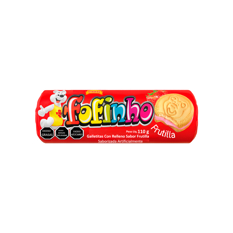 Galletas Fofinho con relleno sabor Frutilla 110g