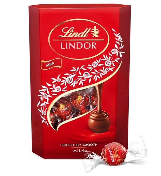 Bombones de chocolate con leche Lindt Lindor (75 g / 2.63 oz)