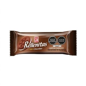 Galletas dulces de sabor chocolate Rellenitas 36g